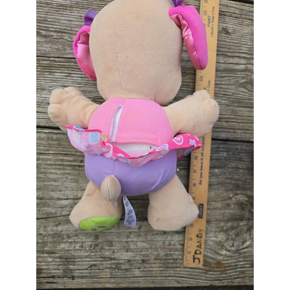 Fisher-Price LAUGH & LEARN SINGING TALKING GIRL DOG Plush STUFFED ANIMAL 2012